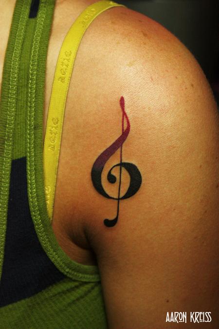 Tattoos - Music note - 103641